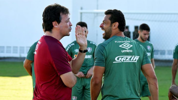 Centroavante Fred elogia técnico Fernando Diniz por início no Fluminense