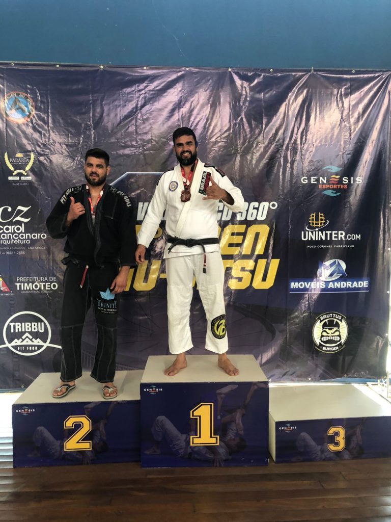 Francisquense é campeão de Jiu-Jitsu na categoria Master 1 no Vale do Aço 