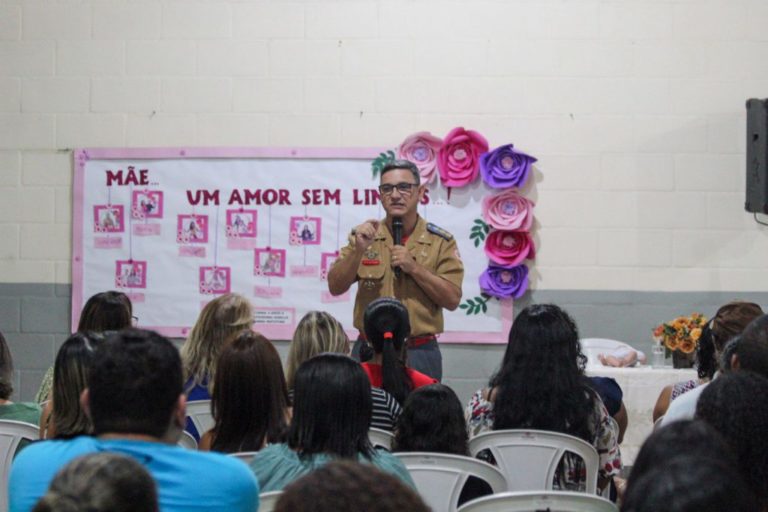“Mãe prevenida vale uma vida” é tema de palestra ministrada pelo Corpo de Bombeiros em escola do Interlagos   		