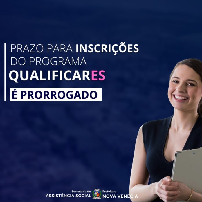 Prazo para as inscrições do Programa QualificarES é prorrogado