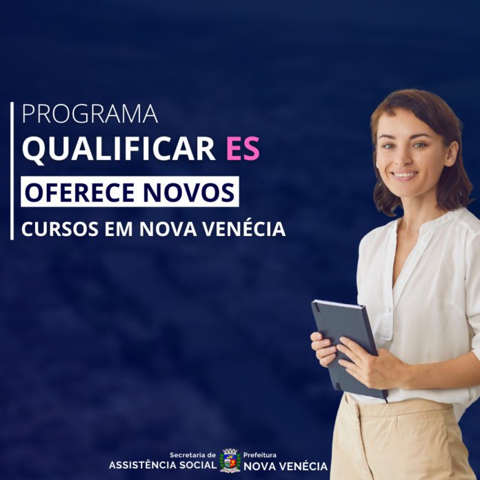 Programa QualificarES oferece novos cursos gratuitos em Nova Venécia