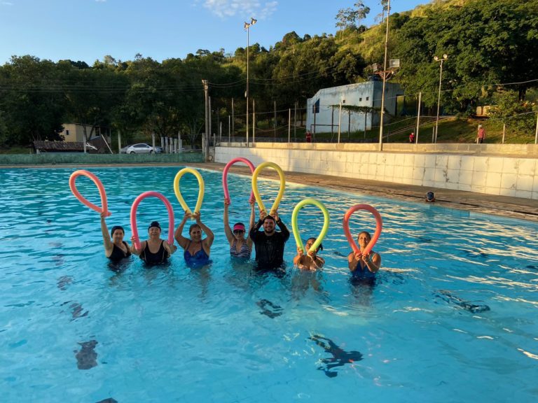 Projeto Avivar inicia aulas de hidroginástica no Vale do Sol