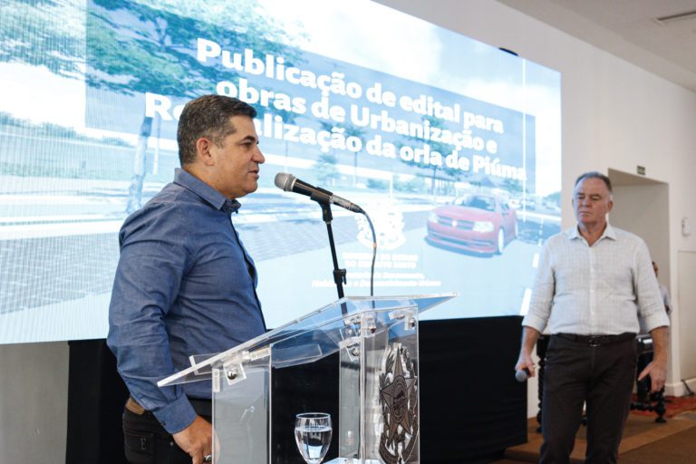 Governo lança edital para obras de urbanização e revitalização da orla de Piúma