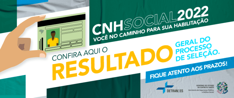 Detran|ES abre matrícula para candidatos selecionados na 2ª lista do CNH Social 2022