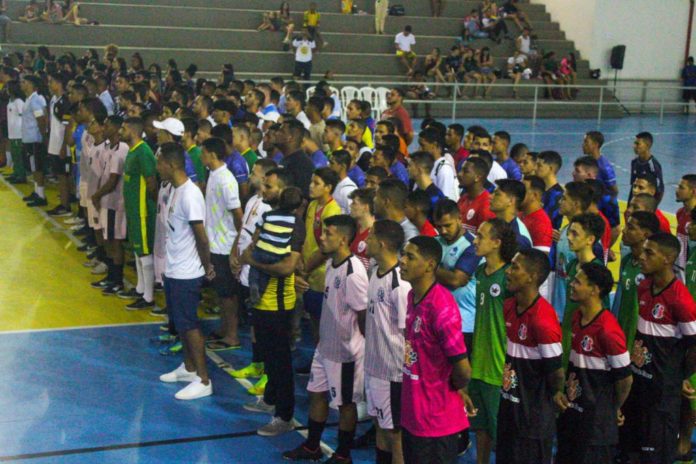 Alegria e gols marcam a abertura da 1ª Copa Linharense de Futsal
