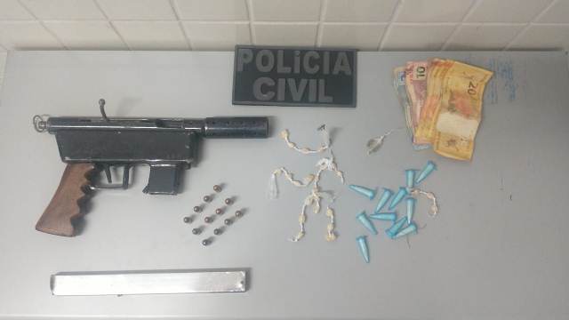 DHPP prende homem e apreende metralhadora durante operação em Vila Velha