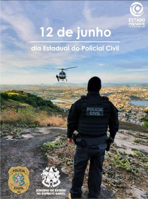 Dia do Policial Civil será comemorado neste domingo (12)