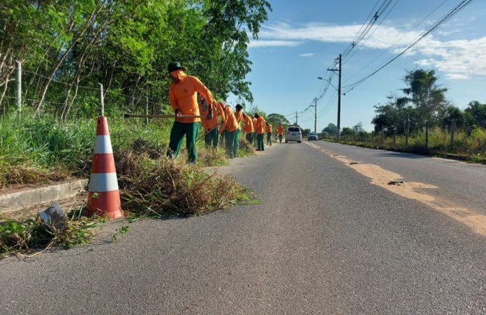FORÇA-TAREFA DA LIMPEZA CONTINUA TRABALHANDO A TODO VAPOR EM SÃO MATEUS