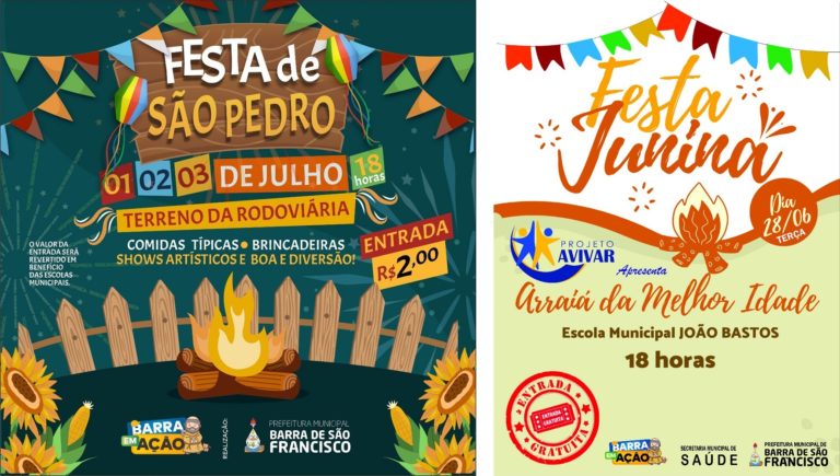 Festa de São Pedro acontece no terreno  da rodoviária nos dias 1º a 3 de julho