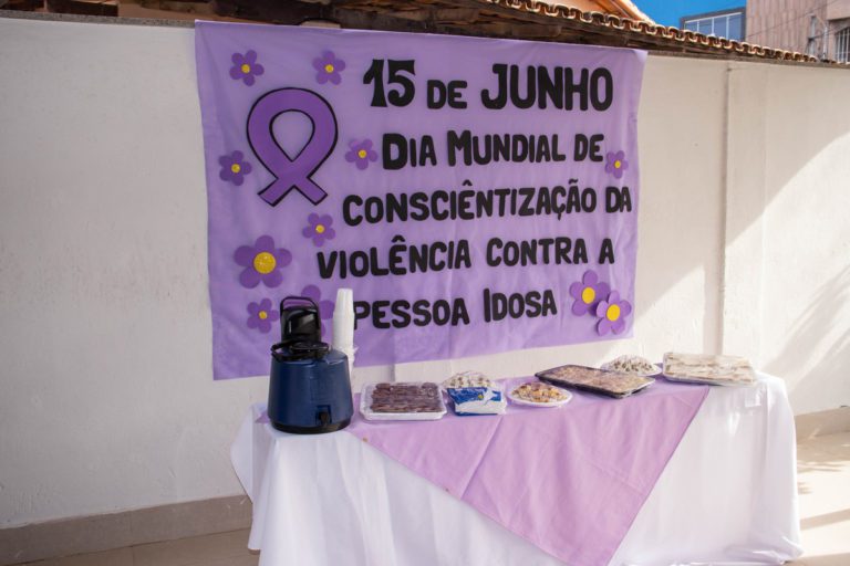 Junho Violeta - Mês de conscientização do combate à violência contra a pessoa idosa