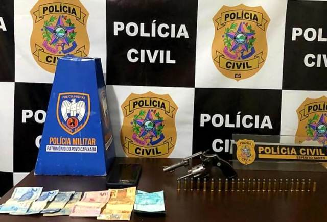 Policiais civis de Montanha cumprem dois mandados de prisão e apreendem arma de fogo