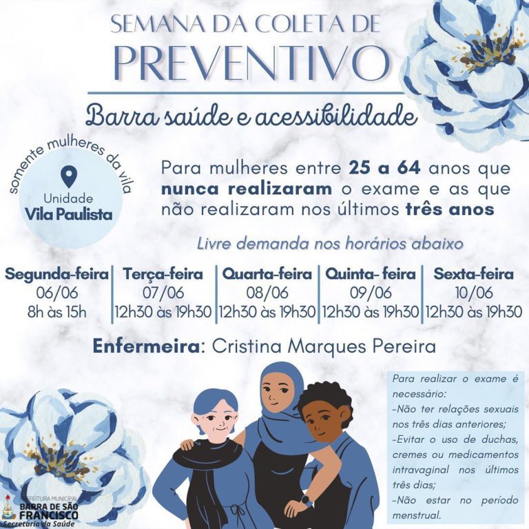 Saúde realiza exame de preventivo para mulheres de Vila Paulista