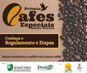 Vem aí o Prêmio Cafés Especiais Santa Teresa