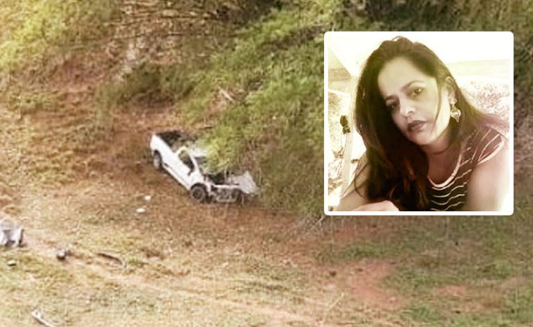 Kennedy: Acidente de carro mata mulher ao despencar de 50 metros