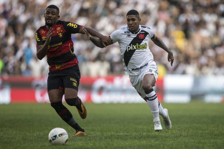 Andrey Santos lamenta empate do Vasco com o Sport pela Série B