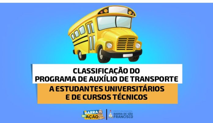 Comissão divulga resultado final dos selecionados para receber subsídio ao transporte escolar; confira