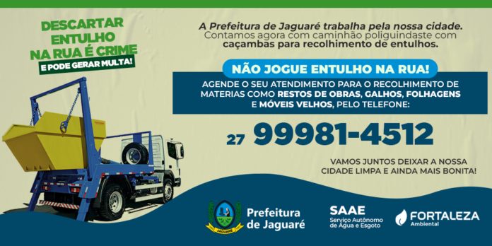 
			DISQUE ENTULHO        