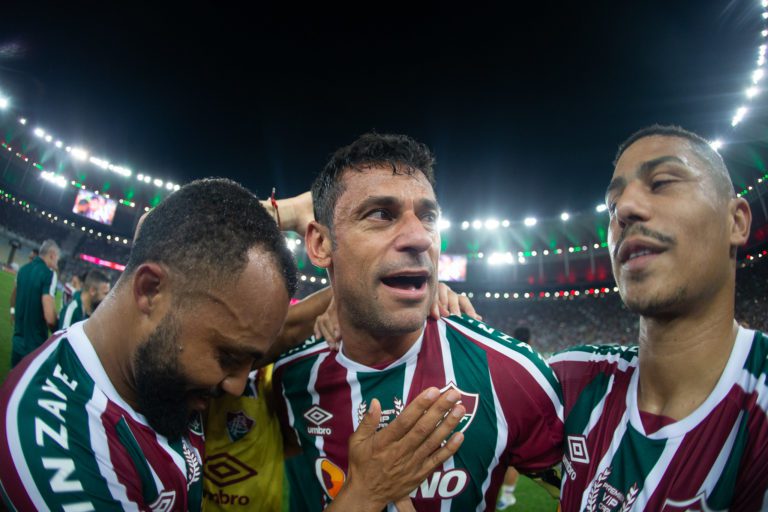 Fluminense x Ceará: clima de festa marca despedida de Fred