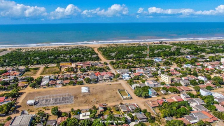 Forró do Pontal: estrutura que vai receber evento começa a ser montada