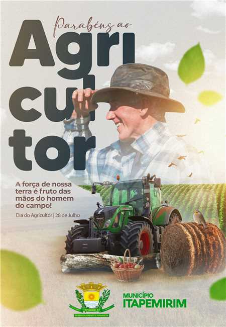 28 de julho - Dia do Agricultor.