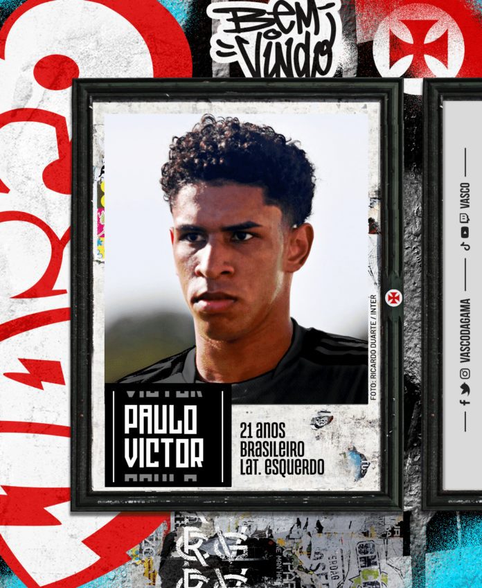 Vasco anuncia a contratação do lateral Paulo Victor