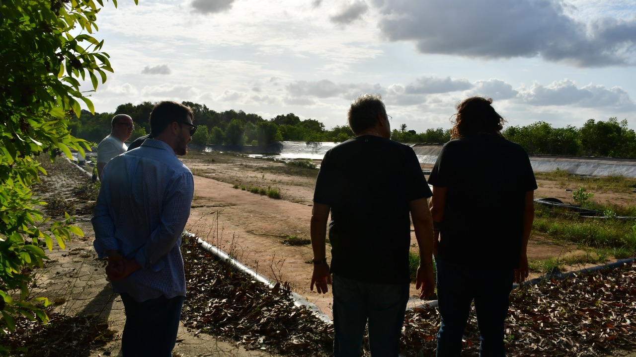 OBRAS NA ORLA DE GURIRI E PROJETOS DE SANEAMENTO TÊM VISTORIA DA PREFEITURA E DO MINISTÉRIO PÚBLICO FEDERAL