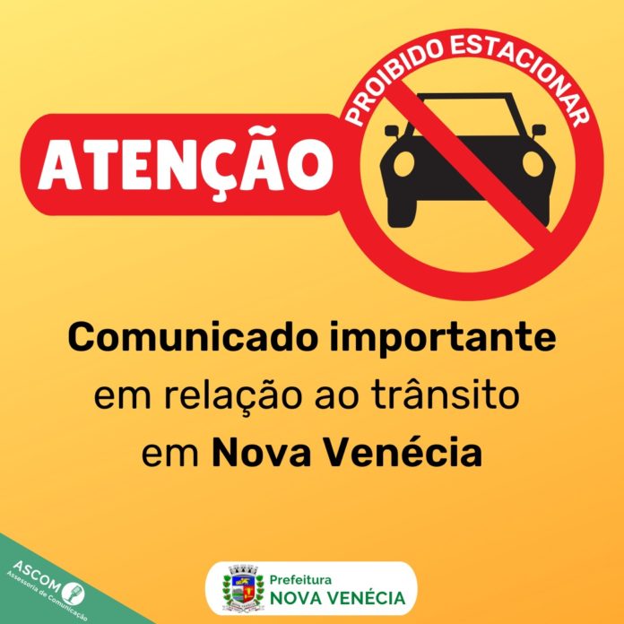 Comunicado: Superintendência de trânsito pede a colaboração dos motoristas para que não estacionem seus veículos nas vias abaixo relacionadas ao dia 27 de agosto, durante o Carretino