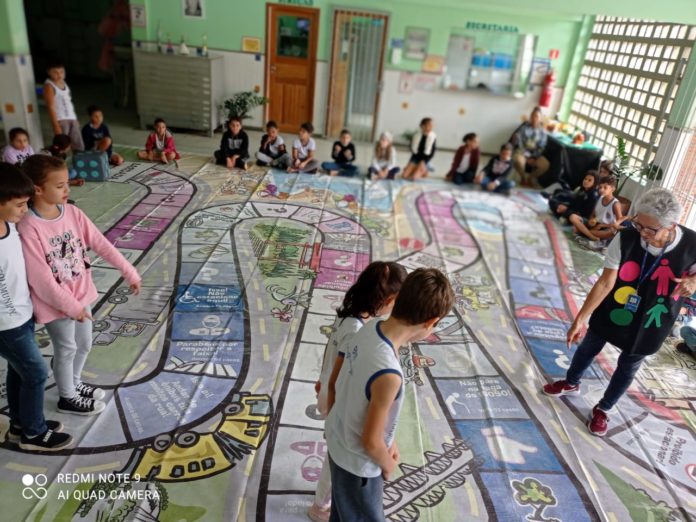 Detranzinho promove atividades educativas em escolas de Nova Venécia