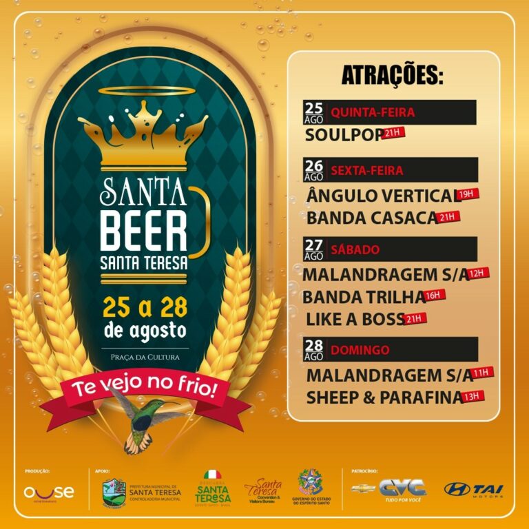 Festival de cervejas artesanais movimenta Santa Teresa