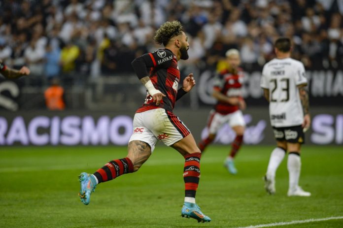 Gabigol ostenta ótimo retrospecto contra o Corinthians