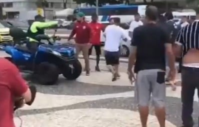 Em dia de semifinal, torcedores de Corinthians e Fluminense brigam no Rio de Janeiro