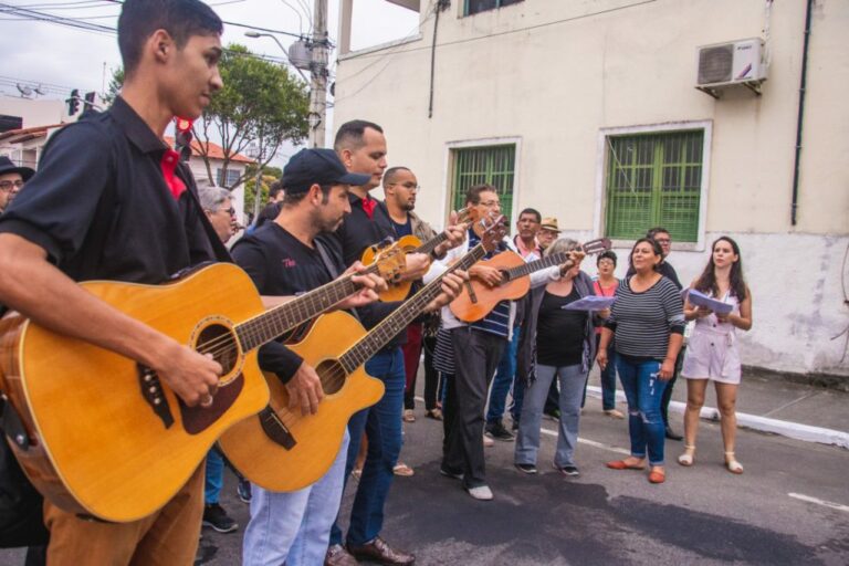 Músicos vão promover Alvorada nas ruas históricas do Centro para celebrar os 222 anos de fundação de Linhares