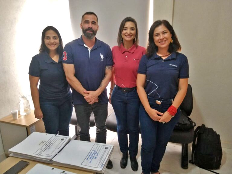 Prefeitura recebe visita de integrantes da empresa Samarco