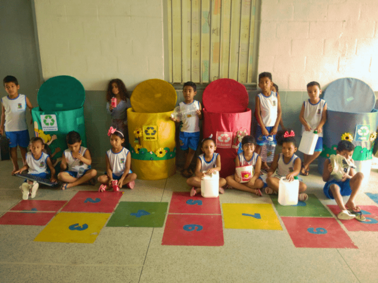 Projeto de reciclagem de escola do Planalto concorre ao Prêmio Biguá de Sustentabilidade   		