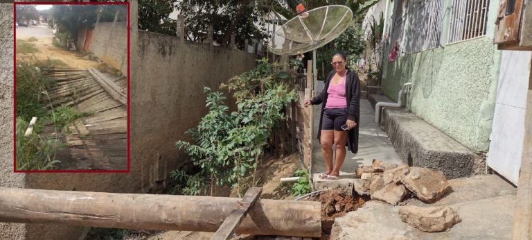 SEMTE reconstrói ponte sobre o córrego Ypiranga no bairro Vila Vicente