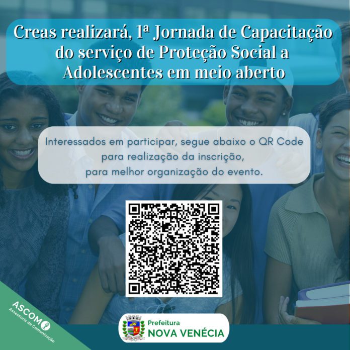 CREAS realiza a 1ª Jornada de Capacitação do serviço de Proteção Social a Adolescentes em cumprimento de medidas Socioeducativas em meio aberto