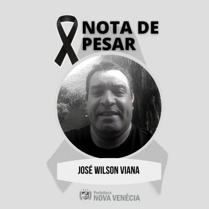 Nota de pesar: Jose Wilson Viana