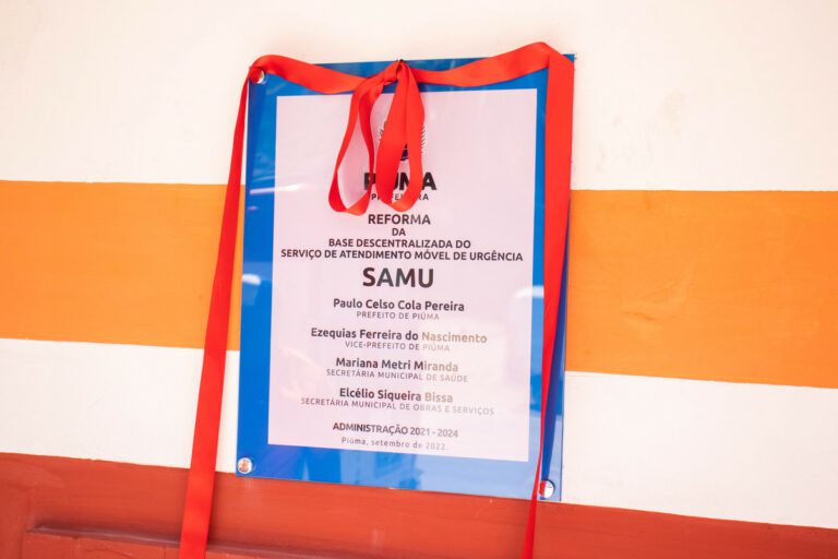Prefeitura reforma e entrega nova base do SAMU em Piúma