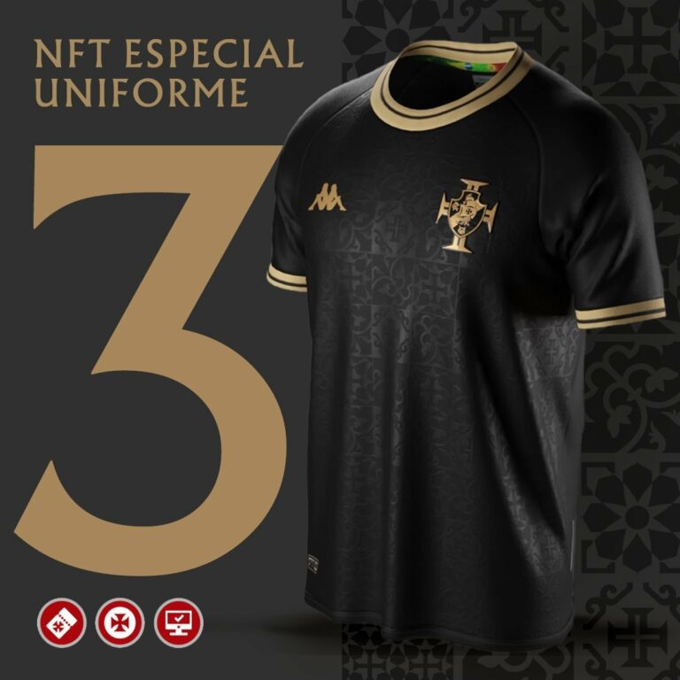 Vasco inicia venda de terceiro uniforme para temporada 2022/2023