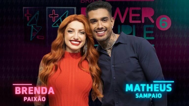Brenda Paixão e Matheus Sampaio venceram a sexta edição do reality 'Power Couple'