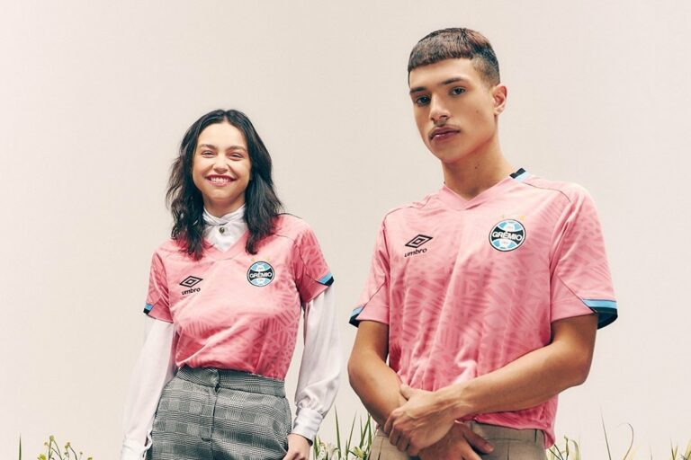 Umbro lança camisas do Outubro Rosa para sete clubes das Séries A e B; veja fotos