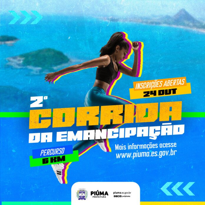 Inscrições para a 2º Corrida da Emancipação de Piúma abrem nessa segunda-feira (24)