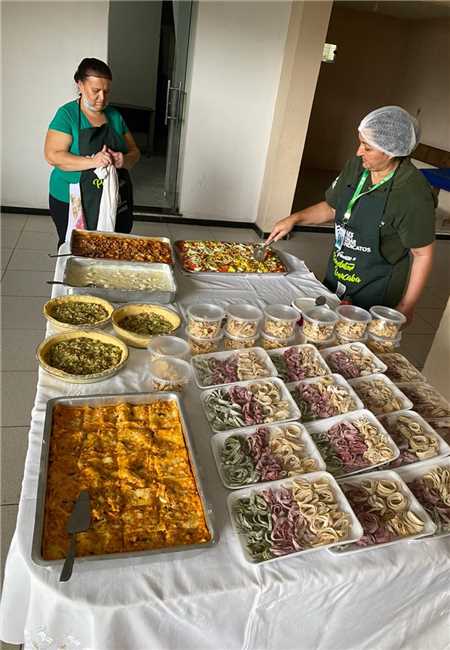 DELICIOSOS PRATOS PRODUZIDOS POR ALUNOS DO CURSO DE MASSAS NO NAFAC