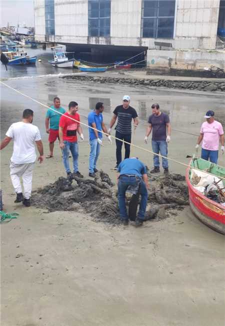 LIMPEZA E CUIDADO COM O ENTORNO DO TERMINAL PESQUEIRO