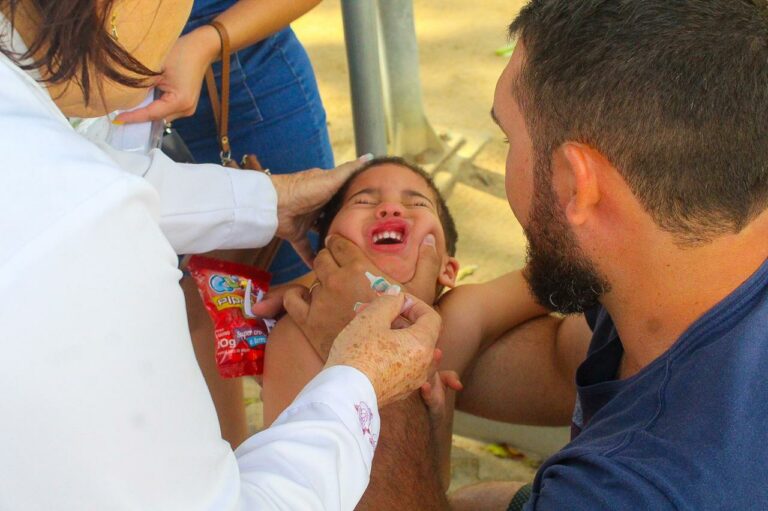 Pólio: sábado (29) é o último dia de campanha de vacinação contra a pólio em Linhares