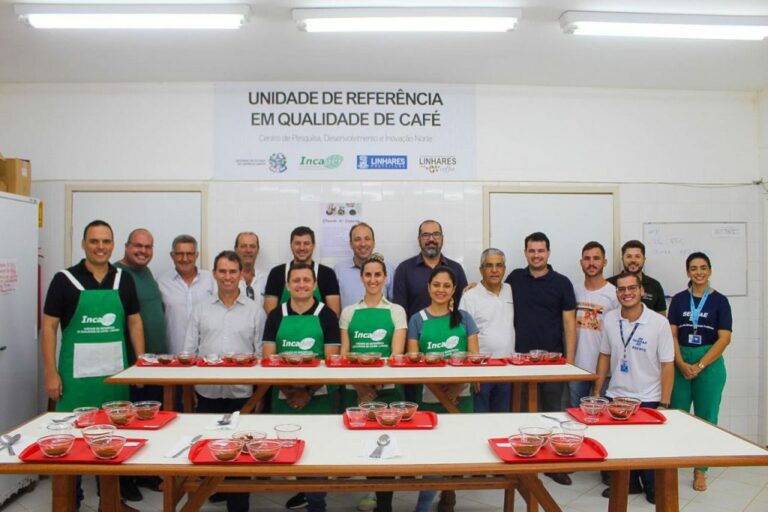 Prova de café: amostras do concurso de qualidade chegam à etapa de degustação em Linhares   		