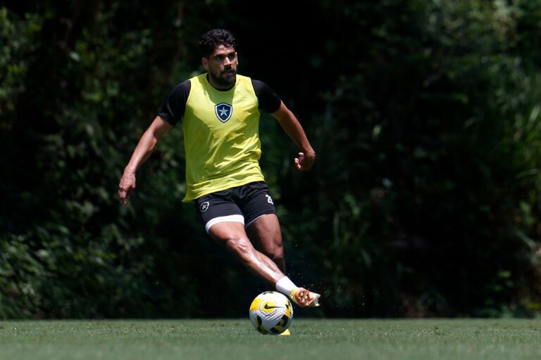 Recuperado, Daniel Borges treina com o Botafogo e pode enfrentar o Internacional