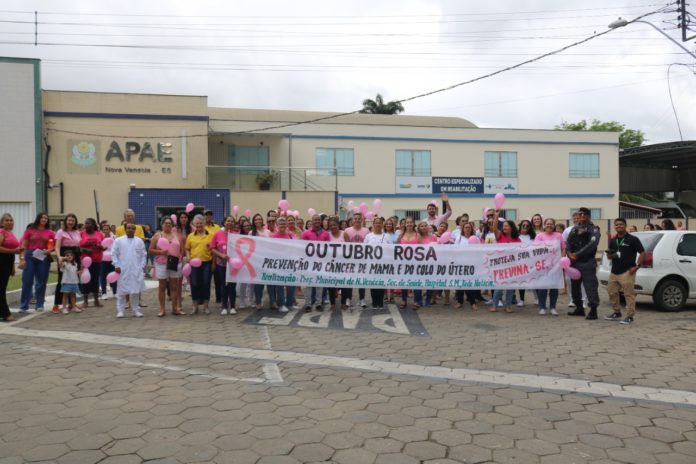 Secretaria de Saúde realiza Caminhada do Outubro Rosa