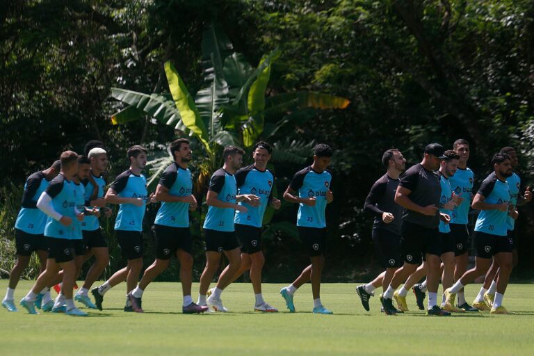 Botafogo inicia preparação para amistoso contra o Crystal Palace