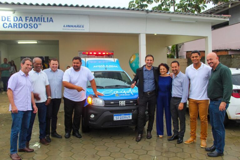 Conquista: moradores do distrito de Rio Quartel recebem nova ambulância para atender as demandas da comunidade
